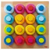 Rainbow Rings & Pegs Set