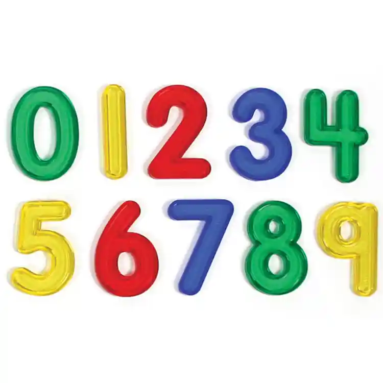 Jumbo See-Thru Numbers