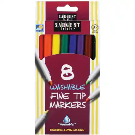 Sargent Art Fine Tip Washable Markers