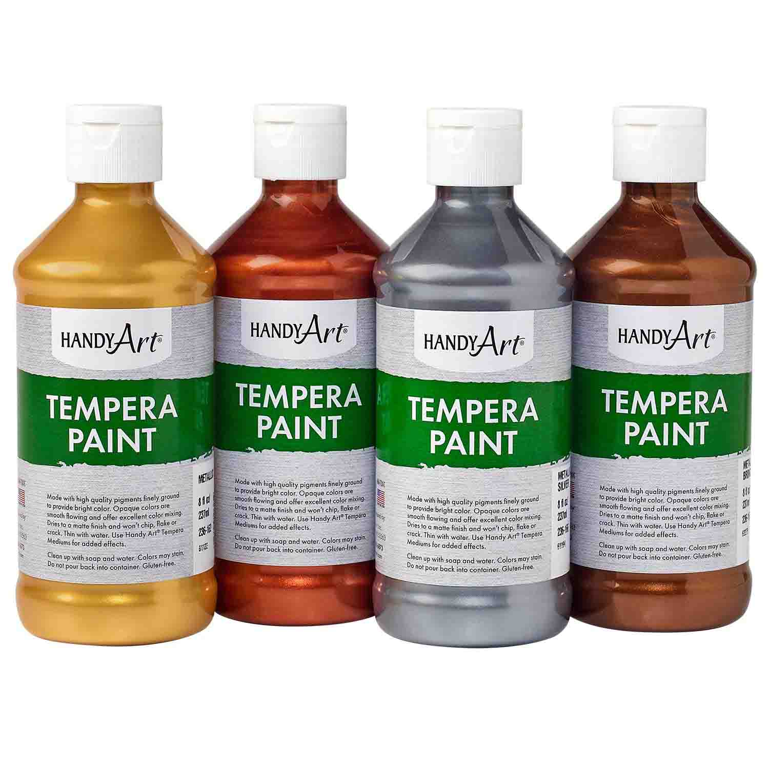 Handy Art Tempera Paint 8 oz. White