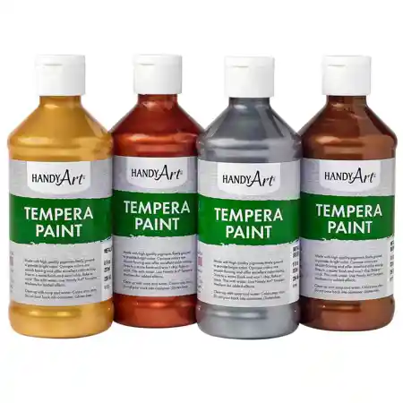 Metallic Tempera Paint