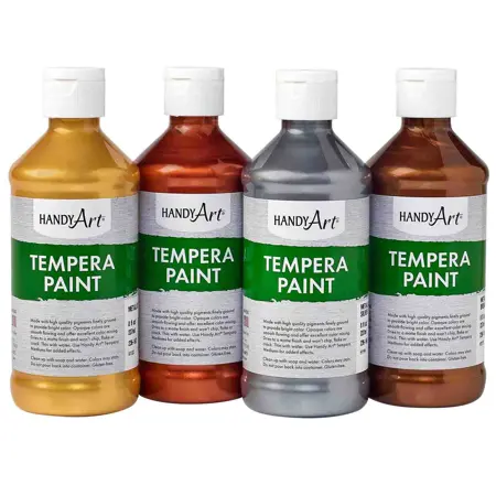 Metallic Tempera Paint