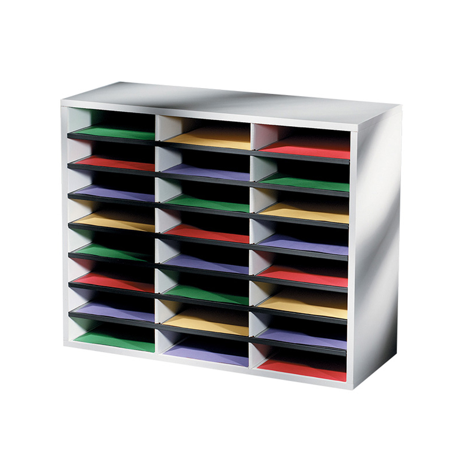 24 Compartment Literature Organizer Becker's School Supplies