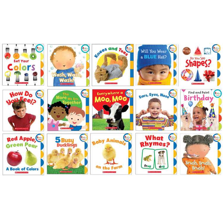 Toddler Early Literacy Board Book Set