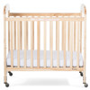 Next Generation Serenity® Crib - Natural,  Clear End Panels