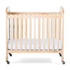 Next Generation Serenity® Crib - Natural, 1 Clear & 1 Mirror End Panel