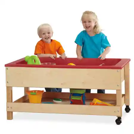 Sensory Table with Shelf