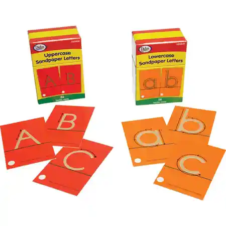 Tactile Alphabet Sandpaper Letters Complete Set