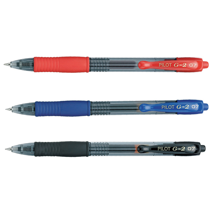 Pilot® G2 Retractable Gel Ink Pens