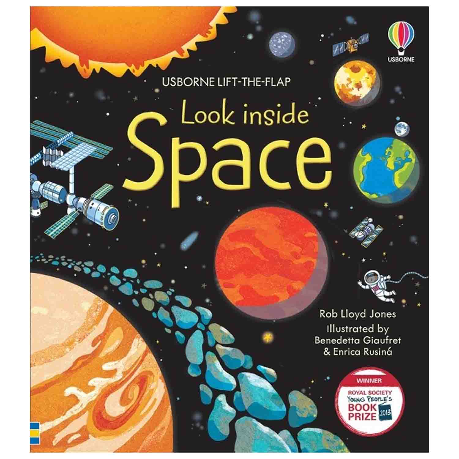 Look Inside Space Board Book Becker's School Supplies