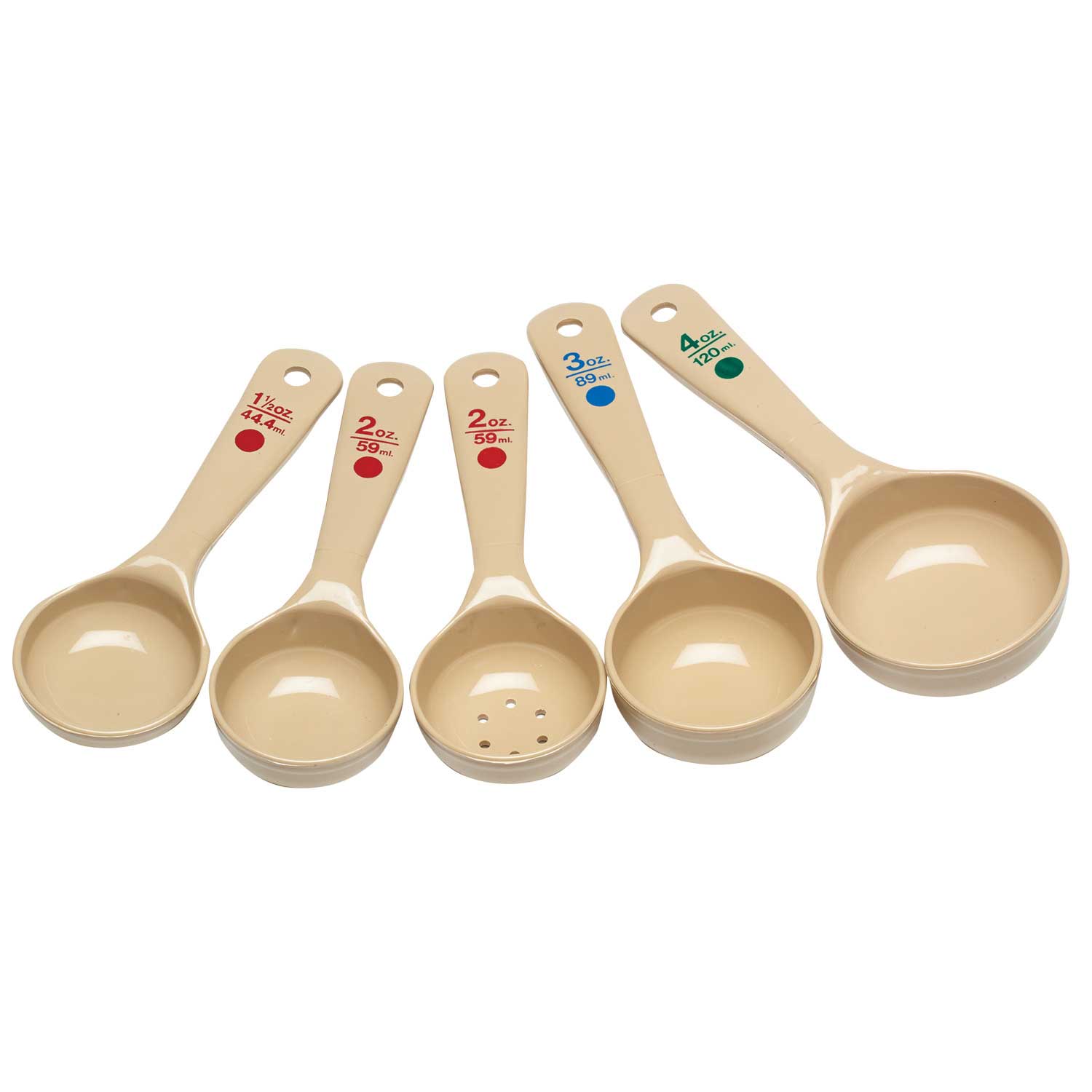 Portion Control Serving Spoons, Serving Utensils, Set of 8