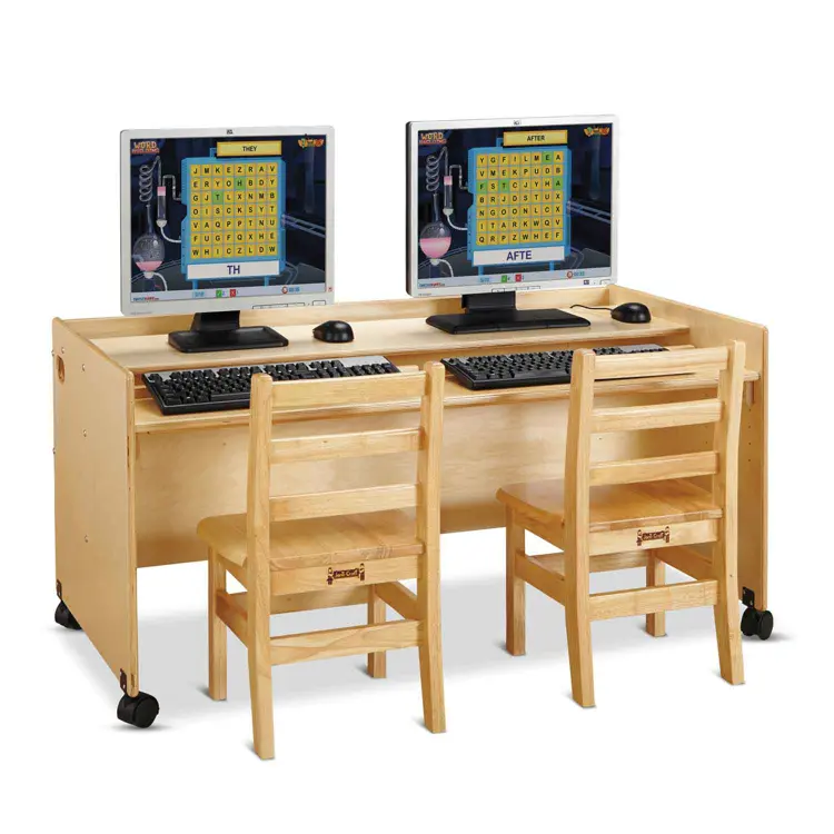 Computer Desk, Double Desk, 48"W