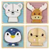Arctic Animals Puzzle Set