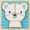 Arctic Animals Puzzle Set