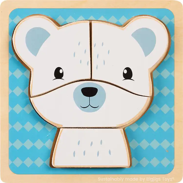 Arctic Animals Puzzle Set