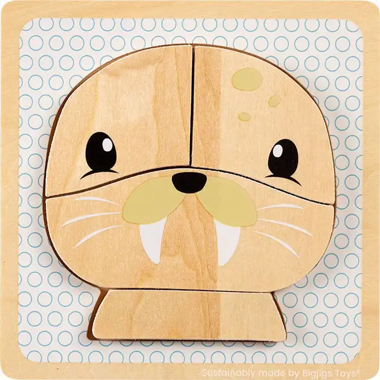 Arctic Animals Puzzle Set
