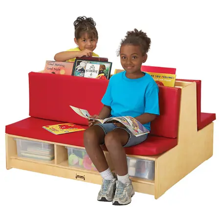 Read-a-Round Couch, Red