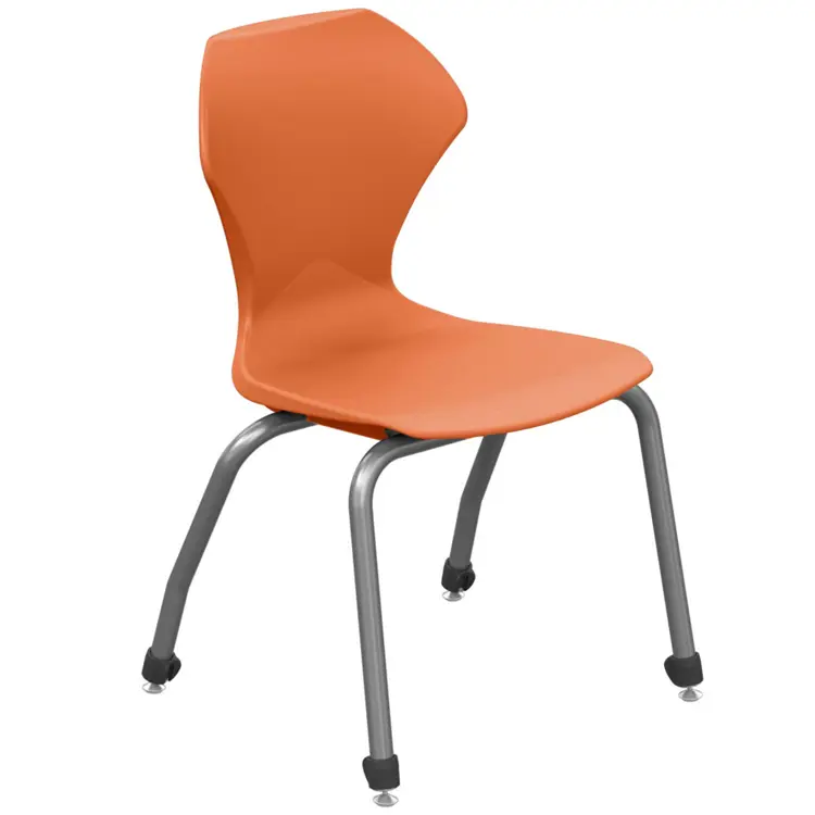 Apex Stacking Chair, Orange