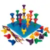 Geo Pegs & Pegboard Set