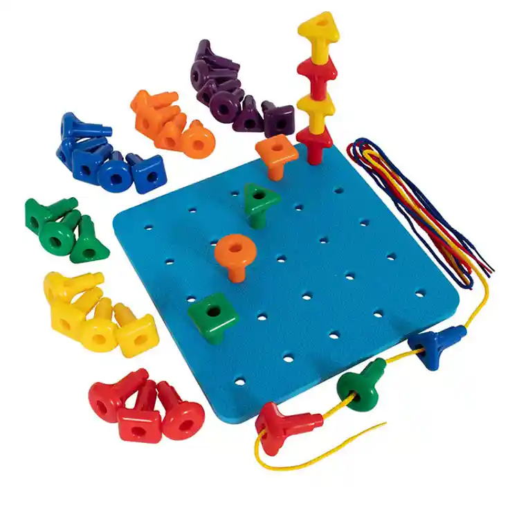 Geo Pegs & Pegboard Set