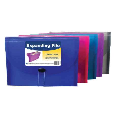 7-Pocket Expanding File