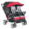 Foundations® Quad Sport™ Strollers, Red