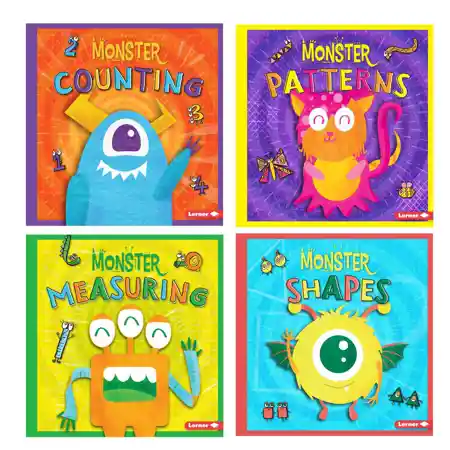 Monster Math Book Set