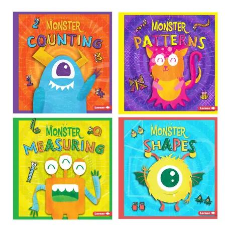 Monster Math Book Set