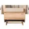 SafeRocker™ Glider Rocker with Vinyl Cushion