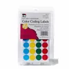 Color Coding Labels, Assorted Colors