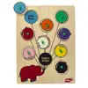 Shapes & Colors Peg Puzzle Set