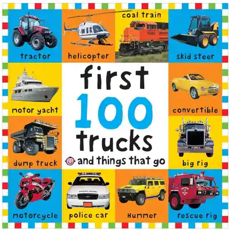 First 100 Trucks & Things That Go Big Board Book