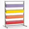 4 Roll Tower Rack with Cutter, 48"