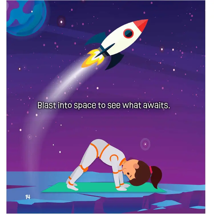 Rocket Ship Yoga: An Out-of-This-World Kids Yoga Journey for Breathing, Relaxing and Mindfulness