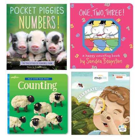 Number Picture Board Book Set