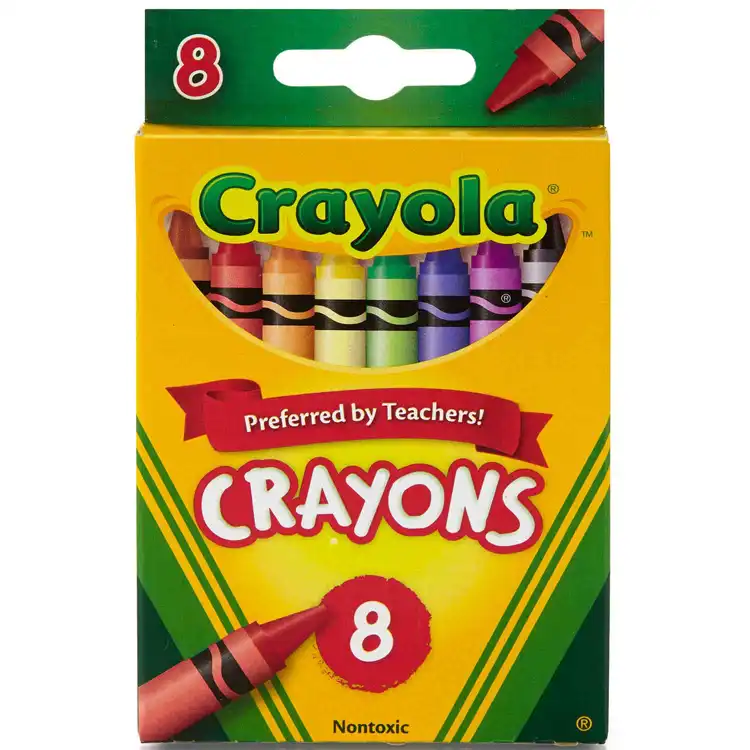Crayola® Regular Size Crayons, 8 Crayons
