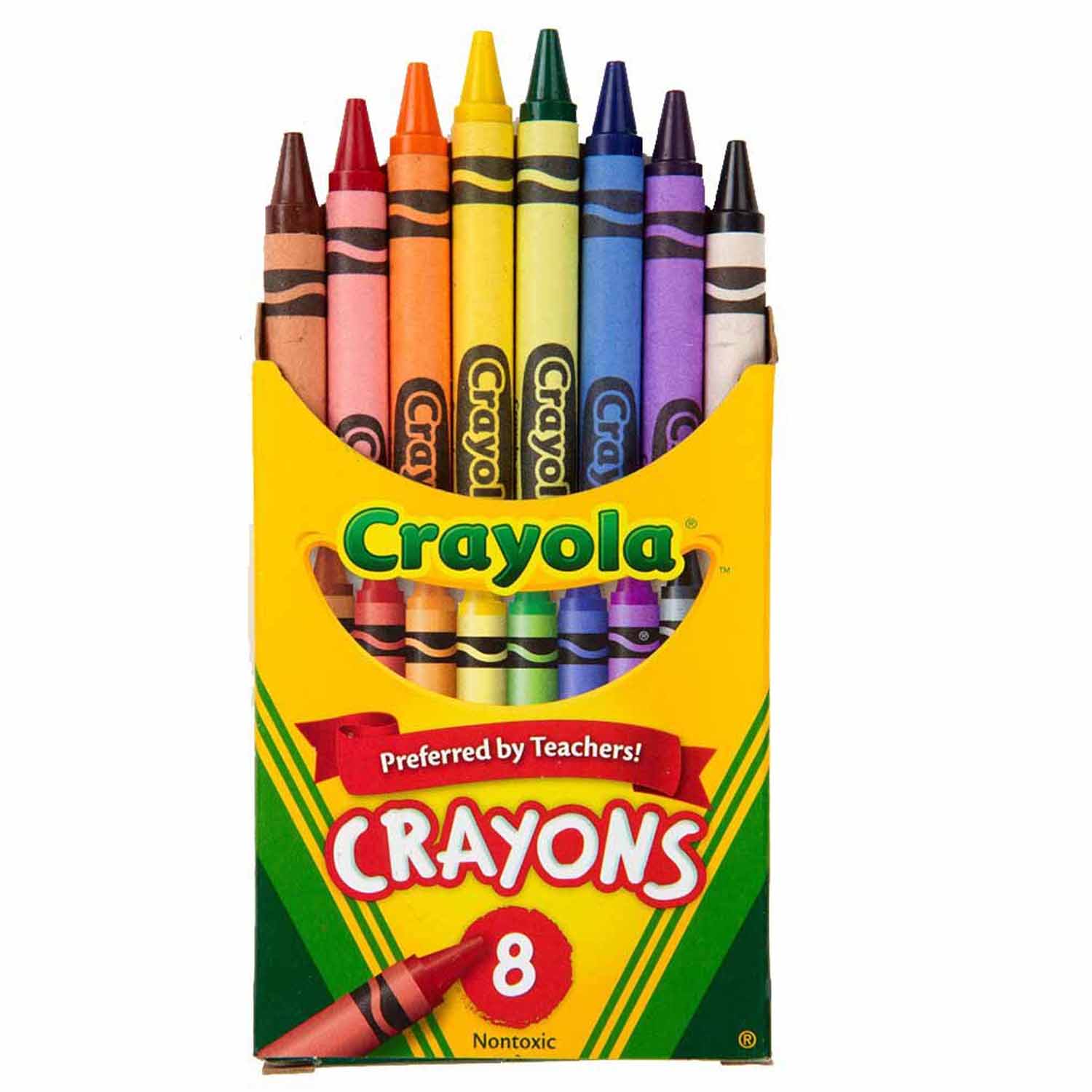 Davis & Stanton - Promotional Products - Richardson, TX & Bellevue, WA:  BigBox 8-Count Crayons - 192 Packs (Case of 192)