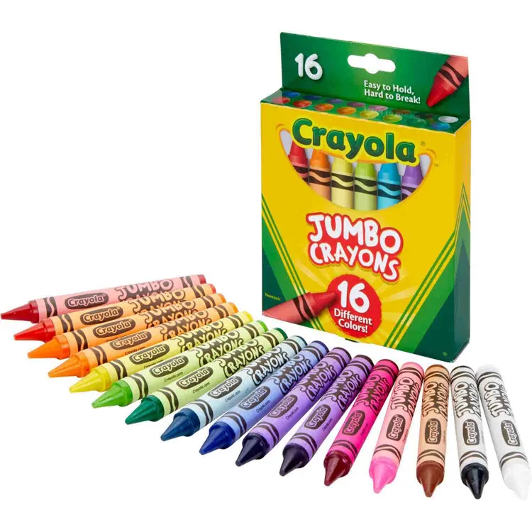 Crayola® Jumbo Crayons, 16 Colors