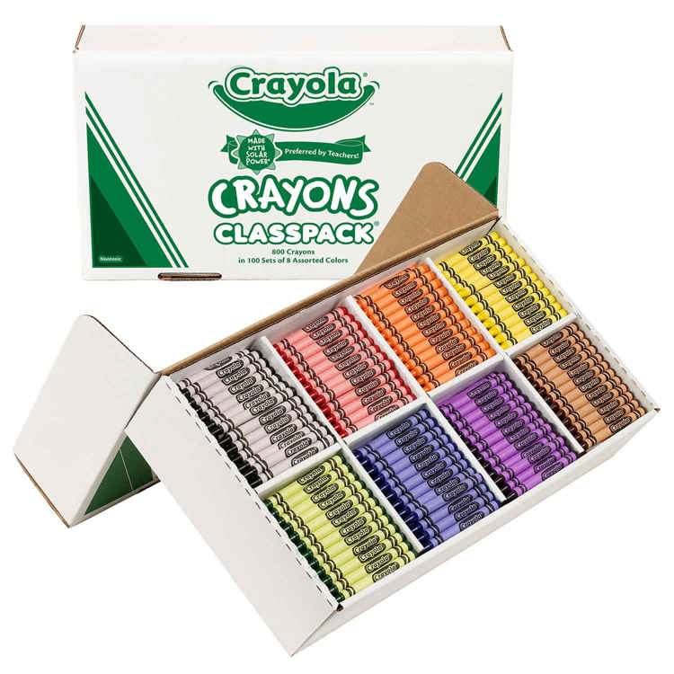 Crayola®  Regular Crayon Classpack®, 8 Colors