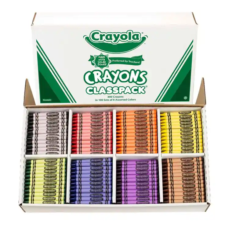 Crayola®  Regular Crayon Classpack®, 8 Colors