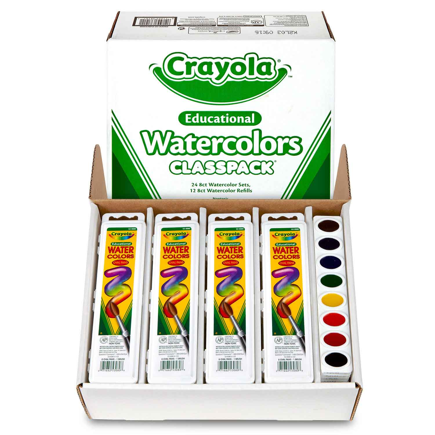 Crayola® Watercolors Classpack