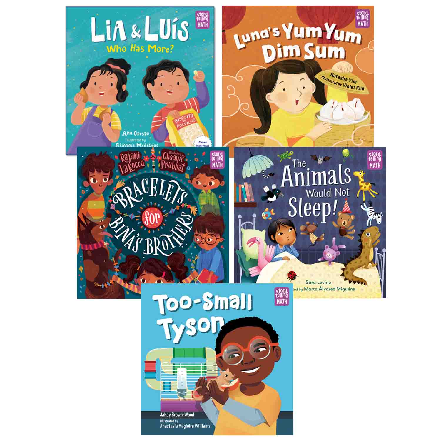 Storytelling Math Book Storytelling Math Picture 5 Book Set by Ana Crespa | Becker's