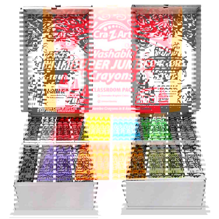 Sargent Art® Best-Buy Crayons, Extra Large Size