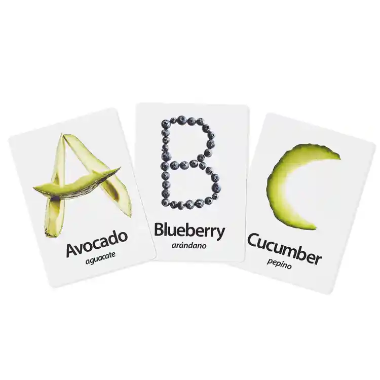 Eatable Alphabet Cards