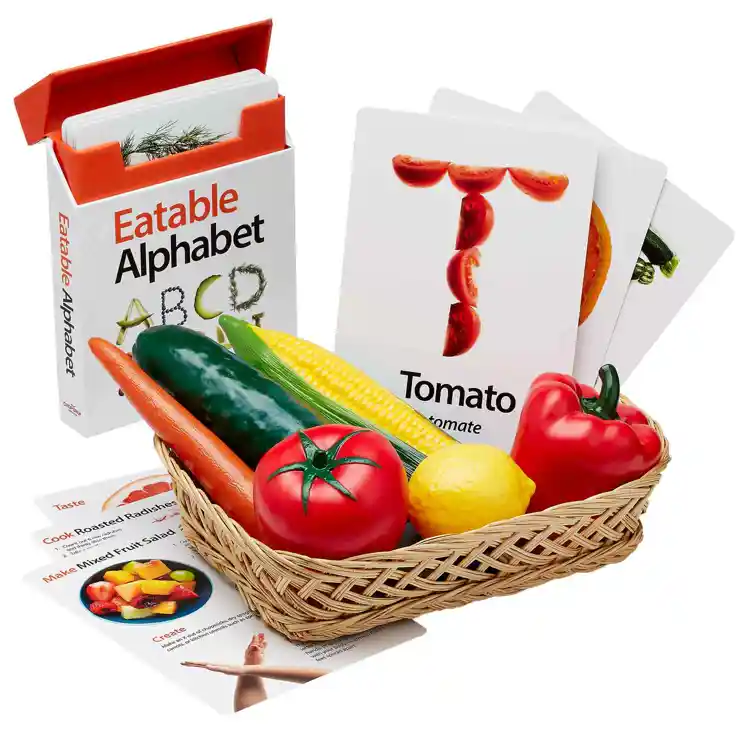 Eatable Alphabet Cards