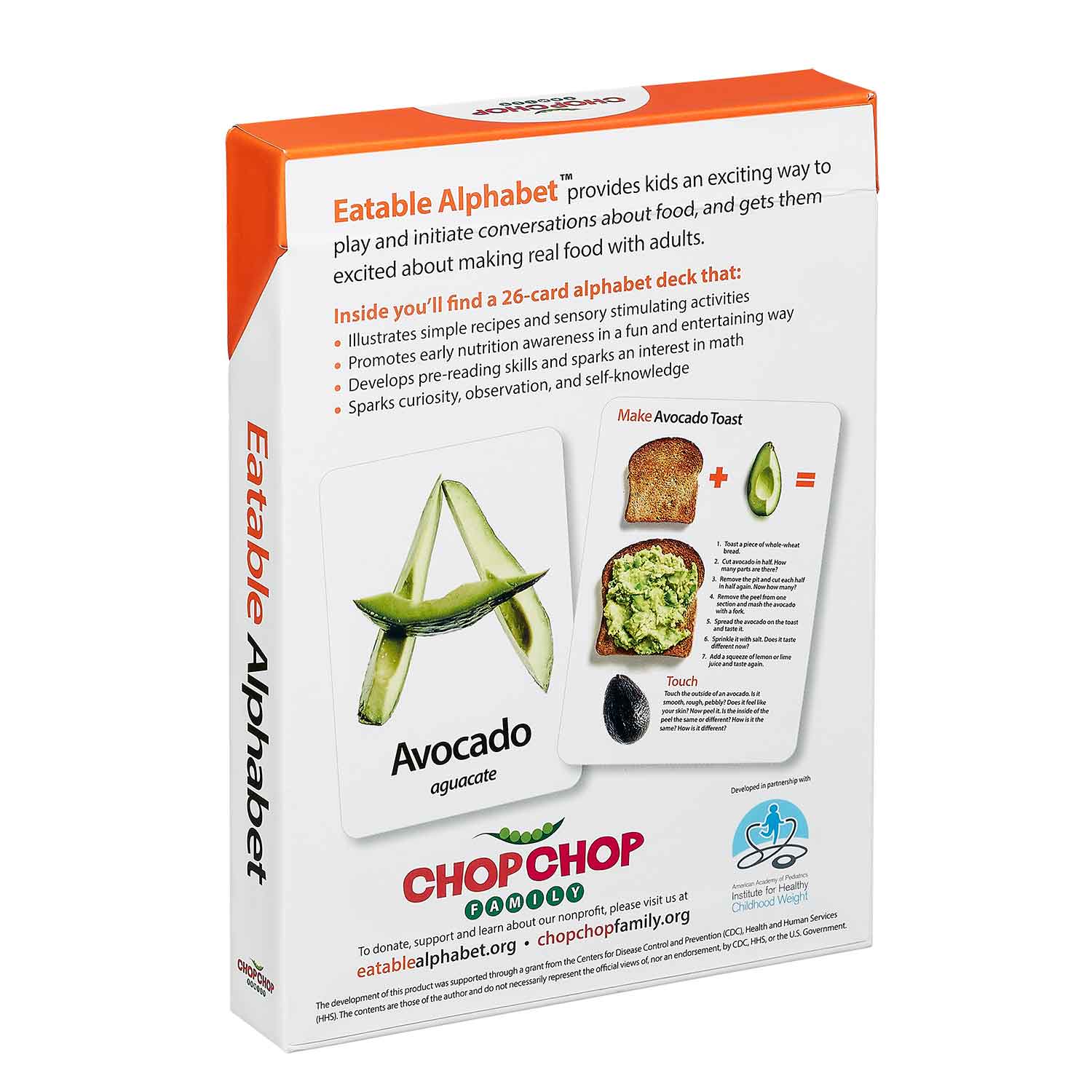 Eatable Alphabet Cards | Becker's School Supplies