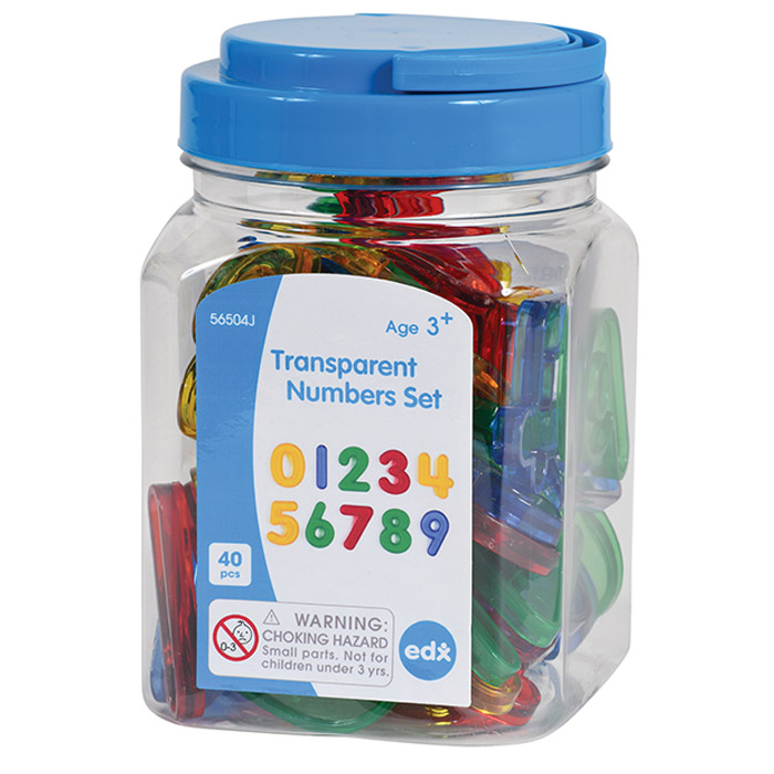 Translucent Numbers | Becker's School Supplies