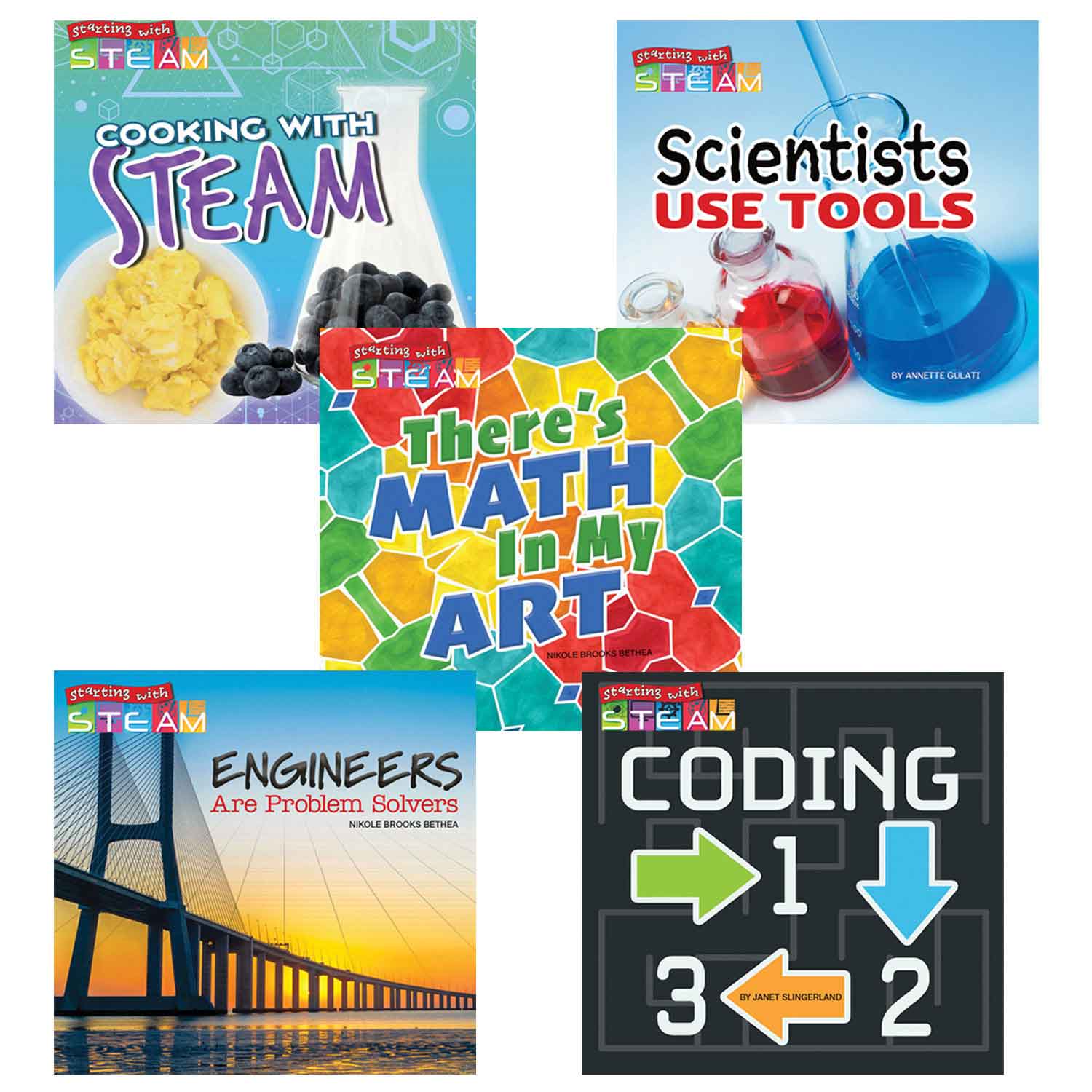 Starting With STEAM Book Set Becker's School Supplies