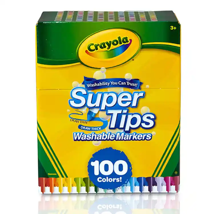 Crayola® Washable Super Tips Markers, 100 Ct