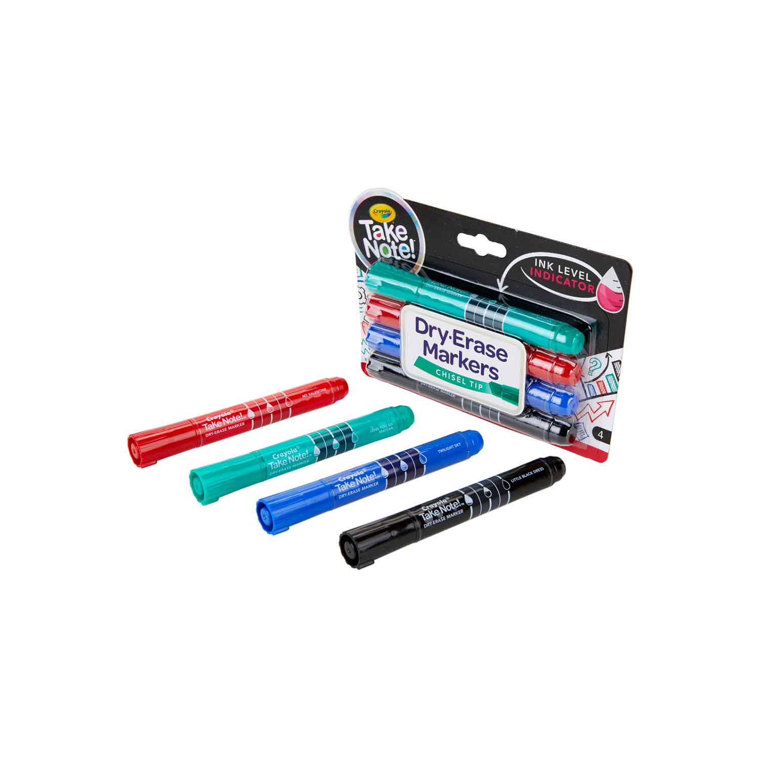 Crayola® Take Note Dry-Erase Markers, Ct Becker's